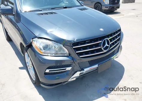 2012 Mercedes-Benz Ml 350 4Matic из США, поврежденный, VIN 4JGDA5HB7CA033847
